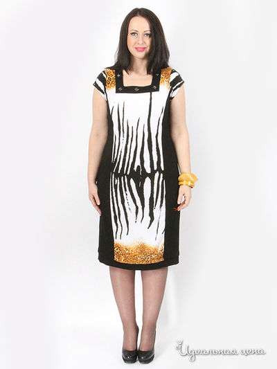 Платье SVESTA, цвет цвет черный / белый