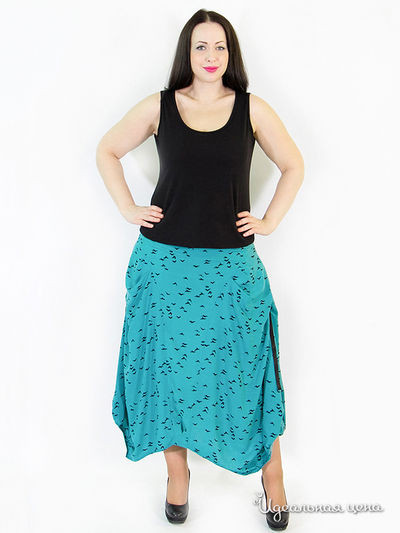 Юбка SVESTA, цвет цвет бирюзовый