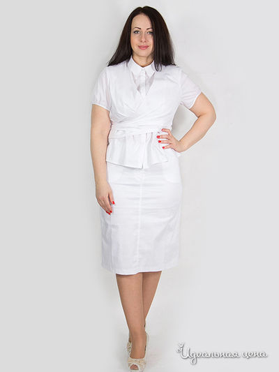 Блуза SVESTA, цвет цвет белый