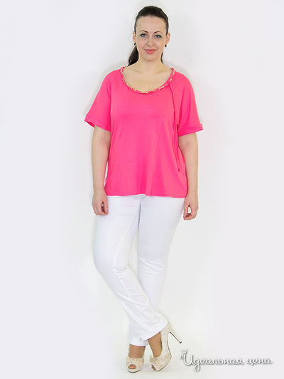 Футболка SVESTA, цвет цвет ярко-розовый