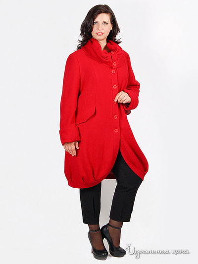 Пальто SVESTA женское, цвет бордовый