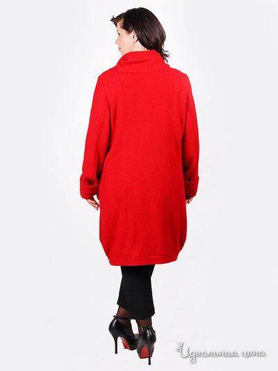 Пальто SVESTA женское, цвет бордовый