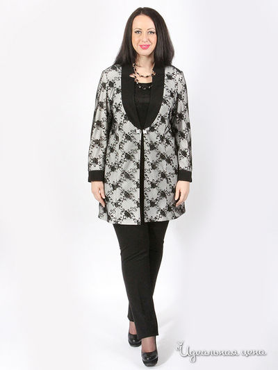 Кардиган SVESTA, цвет цвет черный / серый