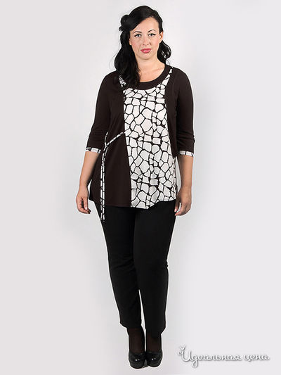 Блузон SVESTA, цвет цвет черный / белый