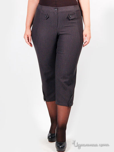 Капри SVESTA, цвет цвет черный / серый