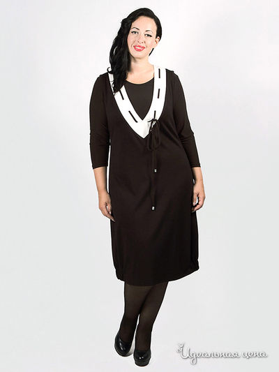 Платье SVESTA, цвет цвет черный / белый