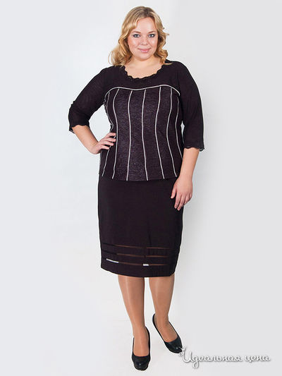 Блуза SVESTA, цвет цвет черный