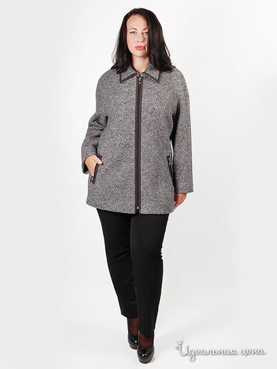 Полупальто SVESTA, цвет цвет серый меланж