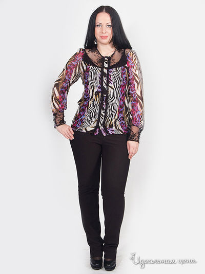 Блуза SVESTA, цвет цвет мультиколор