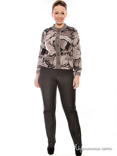 Брюки SVESTA, цвет цвет черный / серый