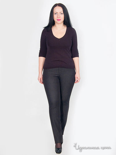 Брюки SVESTA, цвет цвет черный / серый