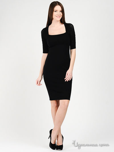 Платье Byblos, цвет цвет черный