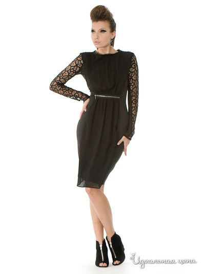 Платье Arefeva, цвет цвет черный