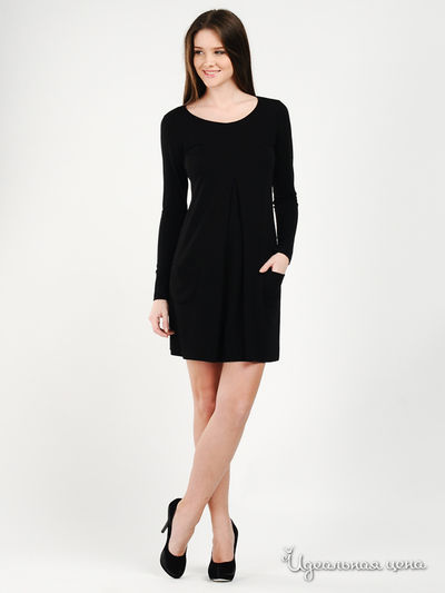 Платье PIU&PIU, цвет цвет черный