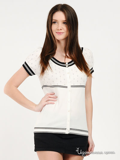 Кардиган MIA WISH, цвет цвет черный / белый