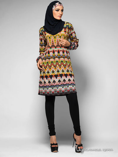 Буркини Lora Grig, цвет цвет мультиколор / черный