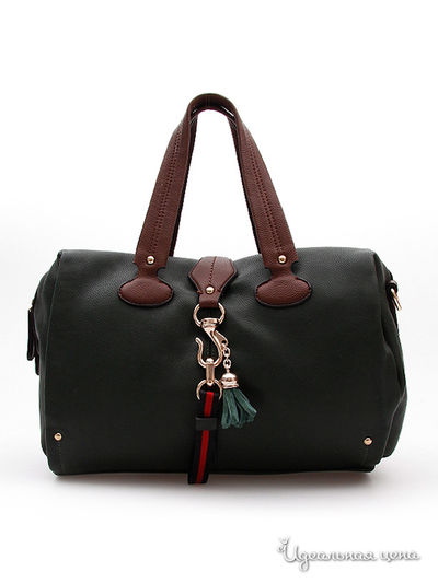 Сумка JACQULINE, цвет цвет темно-зеленый