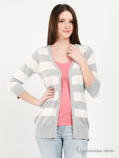 Кардиган House, цвет цвет белый / светло-серый
