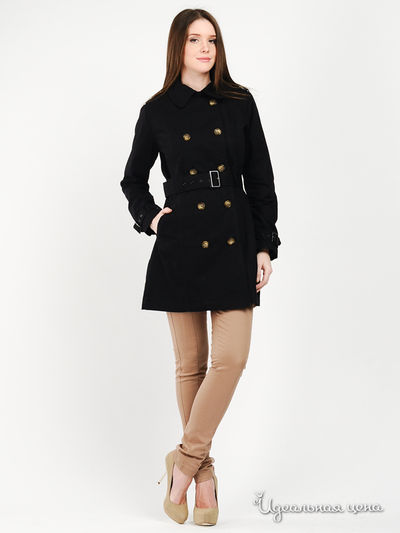 Плащ House, цвет цвет черный