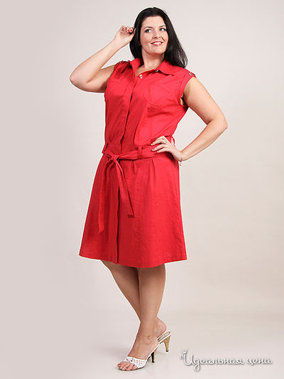 Платье Natura, цвет цвет клубничный