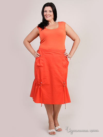 Юбка Natura, цвет цвет оранжевый