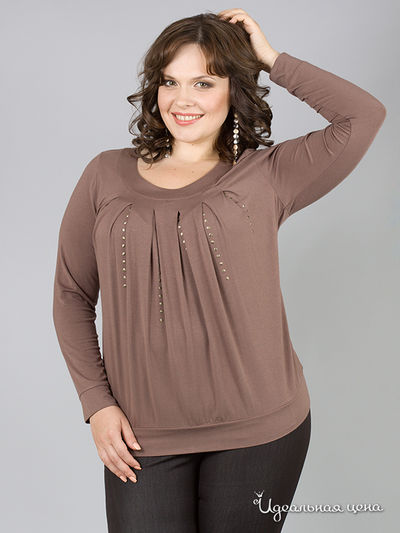 Блузон Natura, цвет цвет кофе с молоком