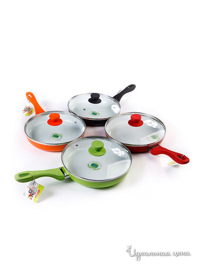 Сковородка Shnaider, цвет цвет красный