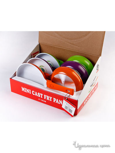 Сковородка Shnaider, цвет цвет зеленый