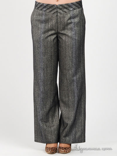 Брюки Be In, цвет цвет серый меланж