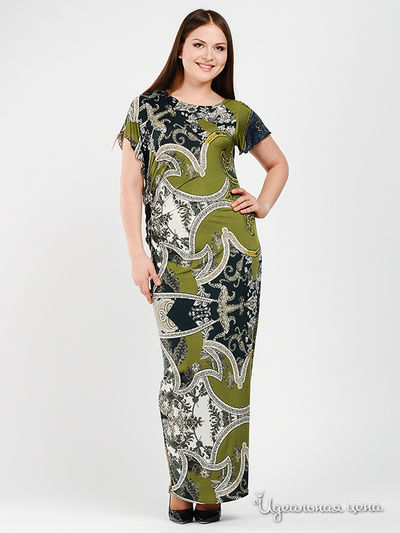 Платье Be In, цвет цвет мультиколор