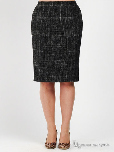 Юбка Be In, цвет цвет черный / белый