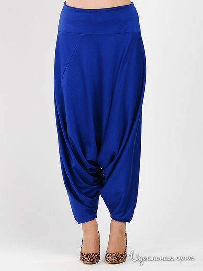 Шаровары Be In, цвет цвет синий