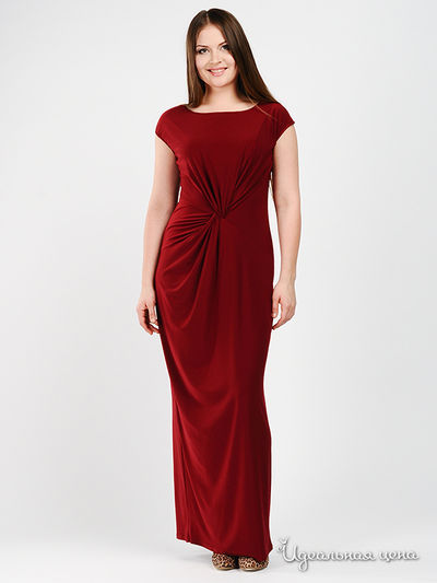 Платье Be In, цвет цвет бордовый