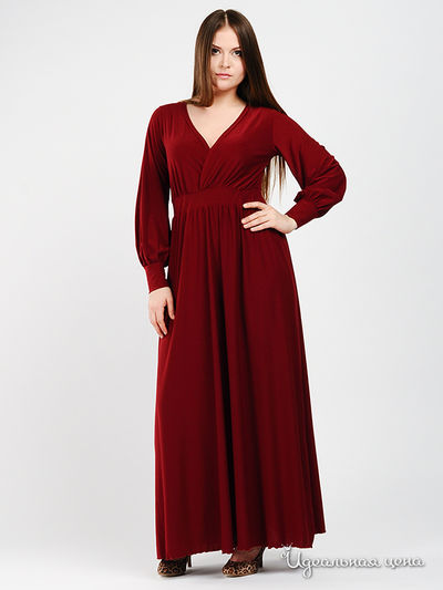 Платье Be In, цвет цвет бордовый