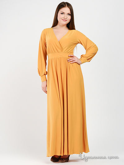 Платье Be In, цвет цвет горчичный