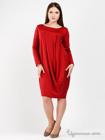 Платье Be In, цвет цвет красный