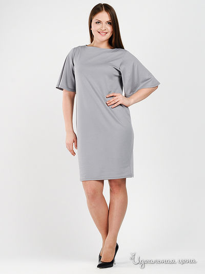Платье Be In, цвет цвет серый