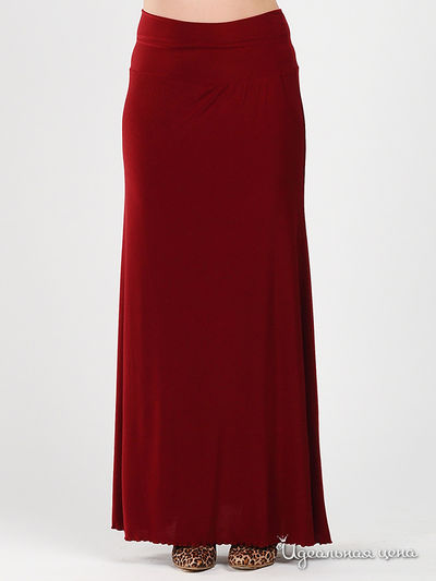 Юбка Be In, цвет цвет бордовый