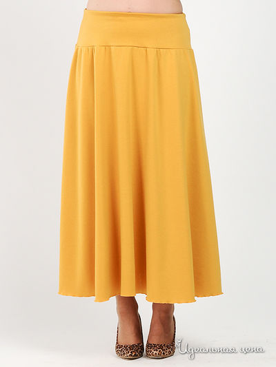 Юбка Be In, цвет цвет горчичный