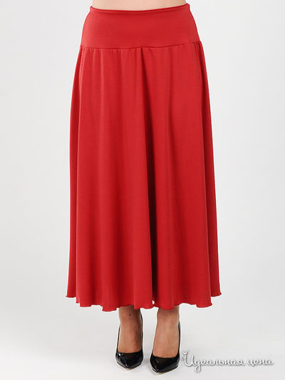 Юбка Be In, цвет цвет бордовый