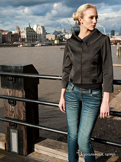 Жакет E.Levy, цвет цвет черный