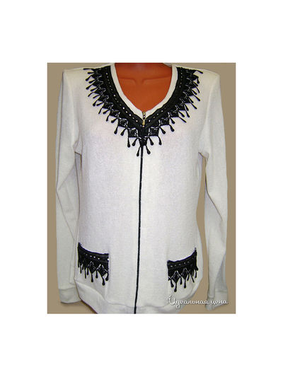 Блузка Laura Canorra, цвет цвет молочный