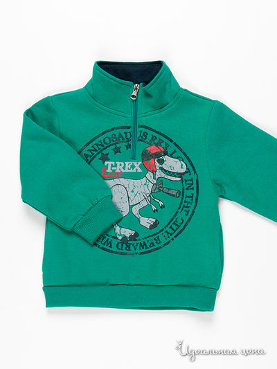 Свитшот Knot so Bad, цвет цвет зеленый