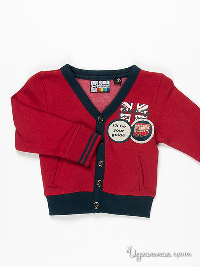 Кардиган Knot so Bad, цвет цвет красный