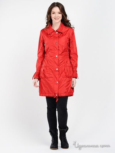 Плащ MISS  SUN, цвет цвет красно-коричневый