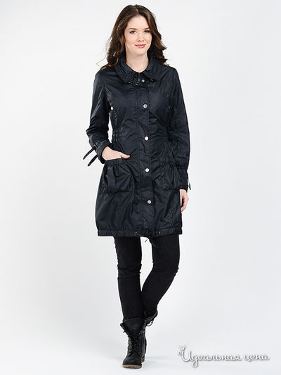 Плащ MISS  SUN, цвет цвет темно-синий