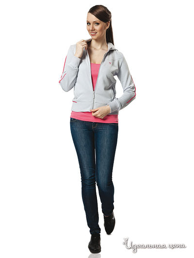 Толстовка Addic, цвет цвет светло-серый