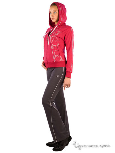 Костюм RED-N-ROCKS, цвет цвет малиновый / серый