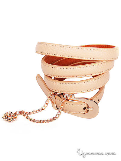 Ремень Dispacci, цвет цвет бежевый