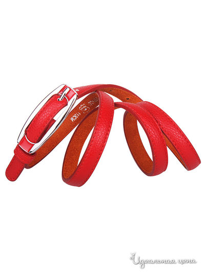 Ремень Dispacci, цвет цвет красный